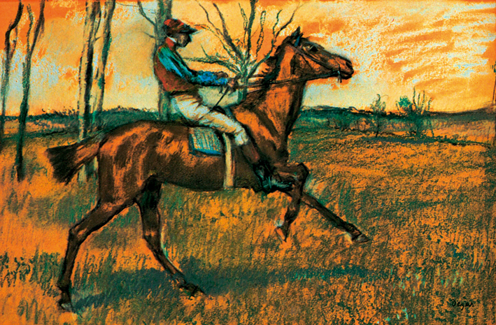  埃德加·德加 Edgar Degas—— 骑马者 (8)